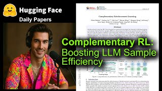 Complementary RL: Boosting LLM Sample Efficiency