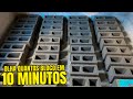 Quantos blocos dar pra fazer em10 minutos