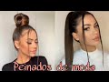 Tutoriales de peinados de moda |Peinados fáciles y rápidos para principiantes | Zaga |