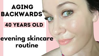 My nighttime skincare routine 🌙 40 years old