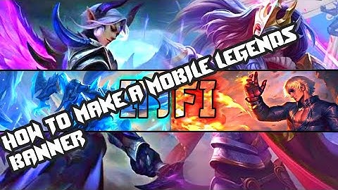 HOW TO MAKE A MOBILE LEGENDS BANNER USING PIXELLAB AND PC TOUCH