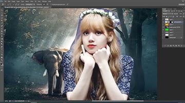 Tutorial on how to edit artwork | How To Remove Green Background In Photoshop cc #09 | GIN Tech