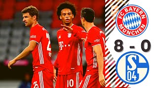 Bayern Munich vs Schalke | 8-0 | Highlights All Goals | Resumen - Jugadas - Goles | Bundesliga 18/09