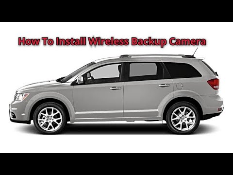 How To Install A Wireless Backup Camera On A 2014 Dodge Journey #dodge