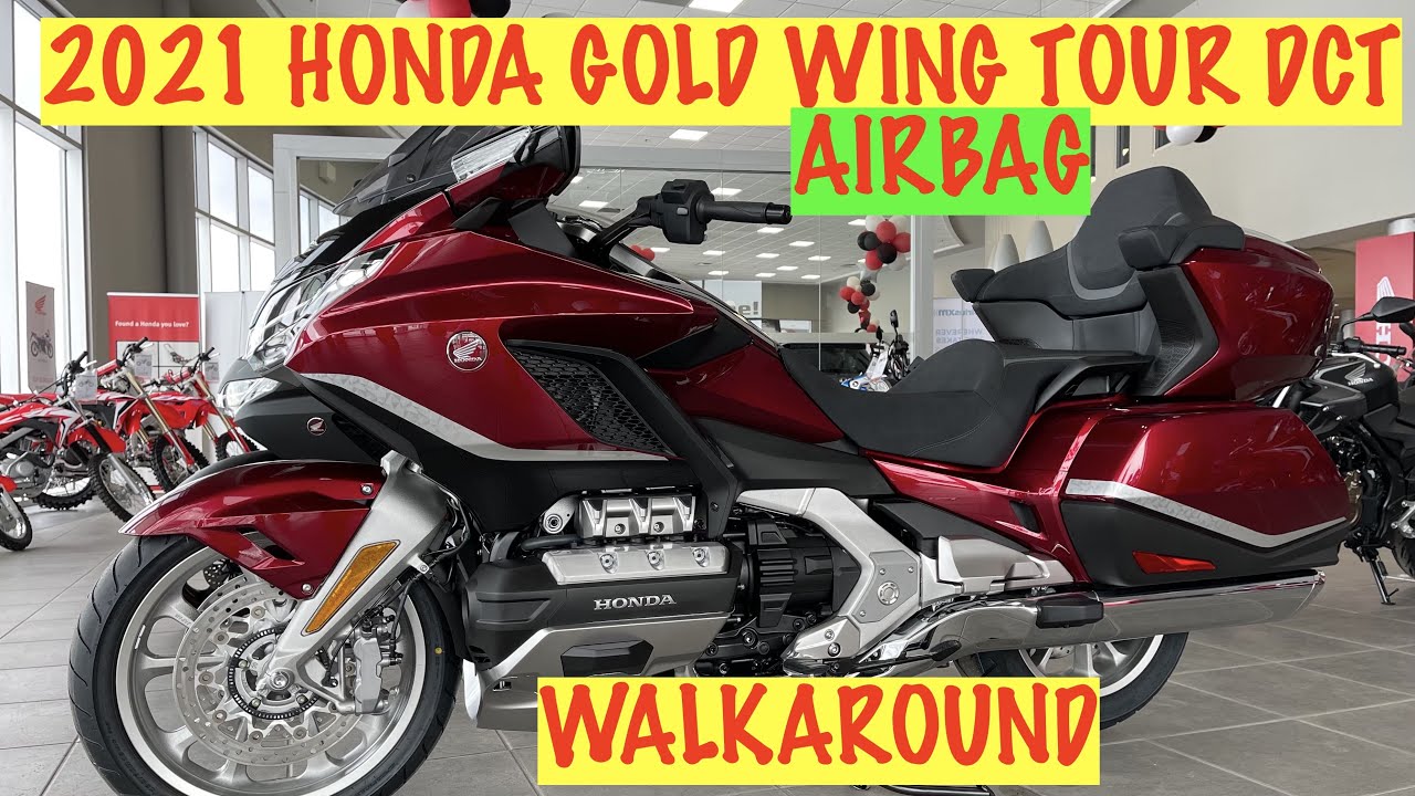 21 Honda Goldwing Tour Dct Airbag Walkaround Youtube