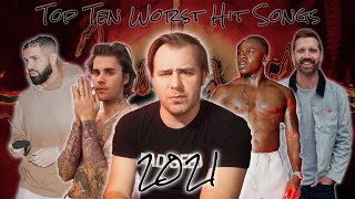 The Top Ten Worst Hit Songs of 2021