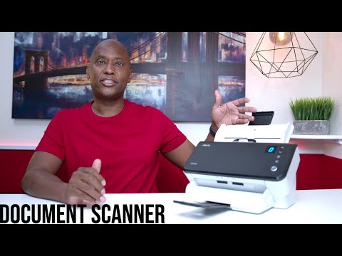 Kodak Alaris E1035 Document Scanner | Setup And Overview