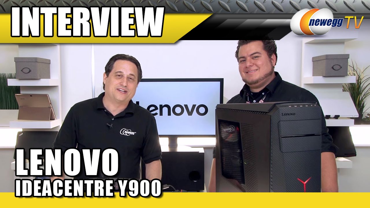 Lenovo Ideacentre Y900 Gaming Desktop Interview- Newegg TV