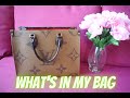 What's in my bag - Purse Essentials -  Louis Vuitton Onthego