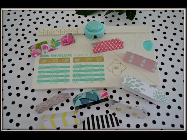 Use the Envelope Punch Board to Make a Spool Card!