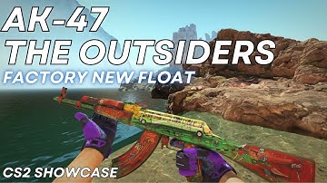 AK-47 The Outsiders | CS2 Skin Showcase #1034