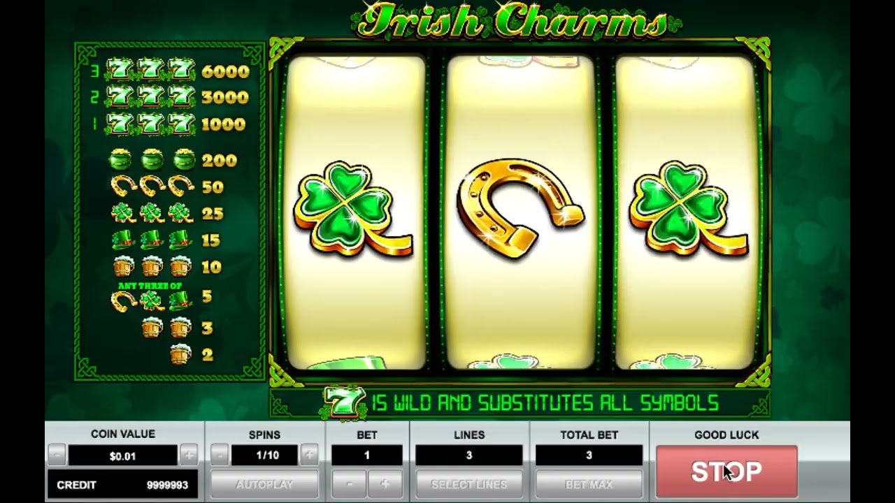 🍀 Irish Charms Slot 🌈 Spin for Real Money Wins! 🎰 
