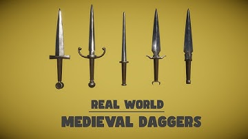 Real World | Medieval Daggers | Showcase