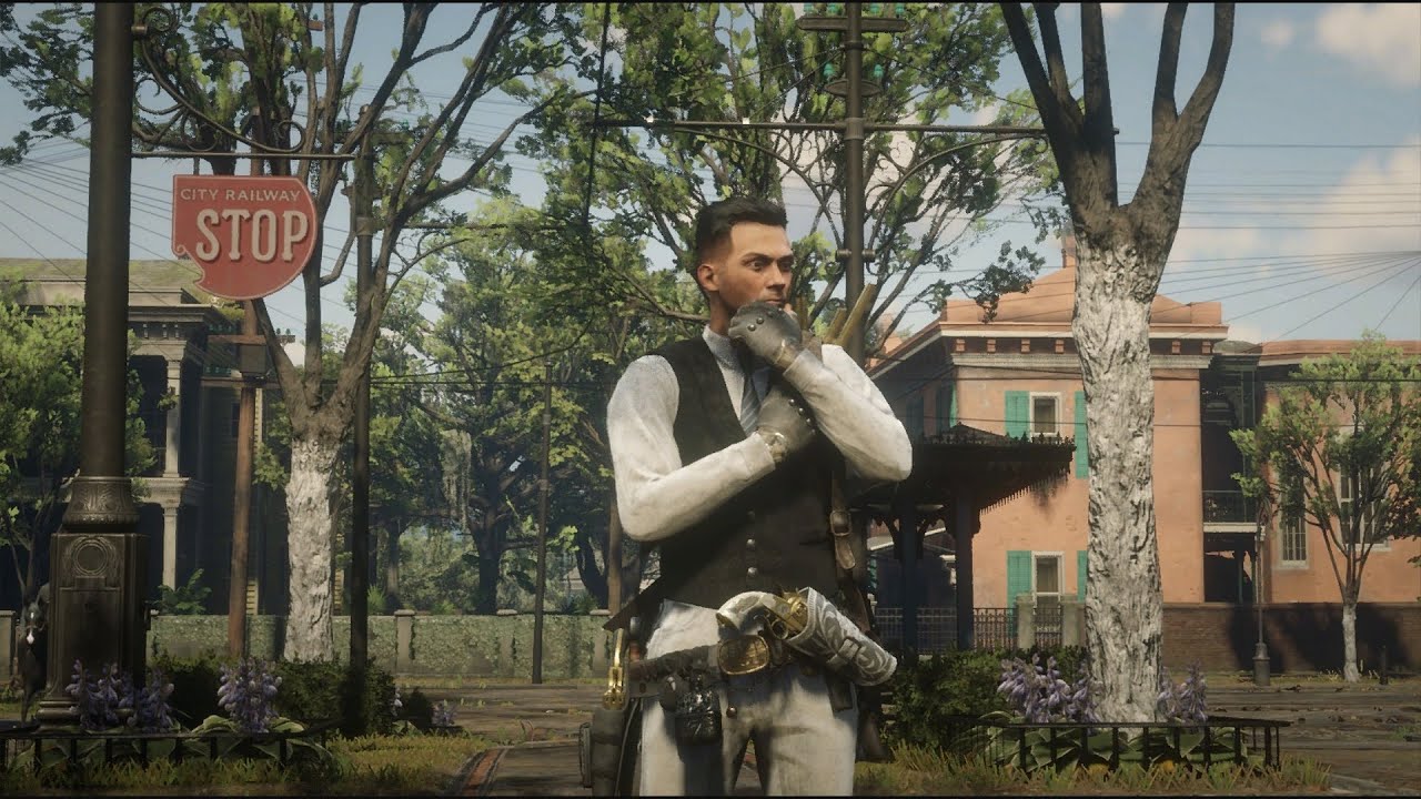 Red Dead Redemption 2 Best Male Face Creation - YouTube
