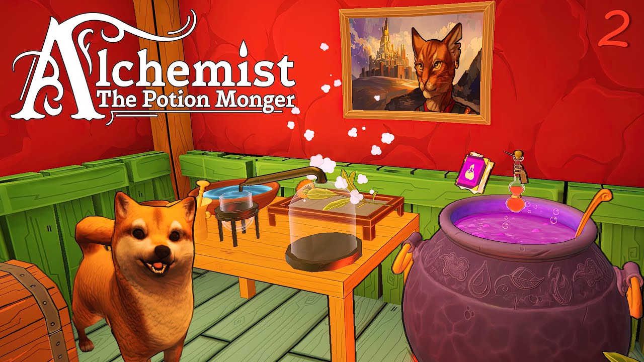 Пошла торговля зельями – Alchemist: The Potion Monger Demo #2