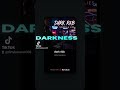 Dark r&amp;b (lyric video) 