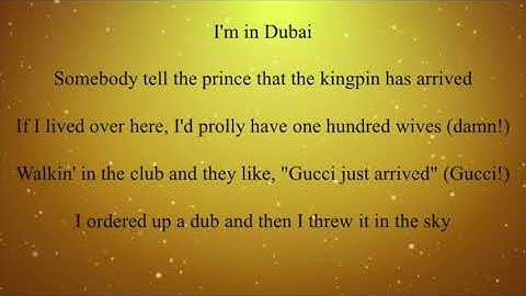 Curve - Gucci Mane Lyrics Ft. The Weekend