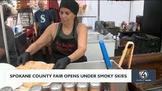 Spokane County Fair opens under smoky skies