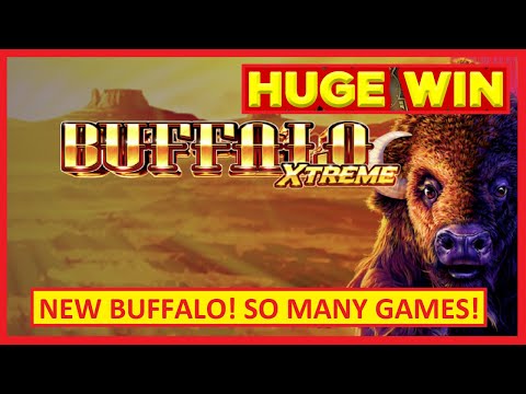 New Buffalo → HUGE WIN! Buffalo Xtreme Slot - SO MANY GAMES!