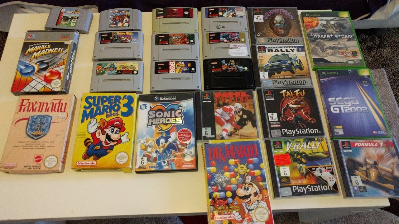 Collecting Retro Games