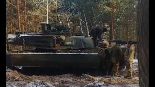 M1 Abrams Seen Near the Frontlines in Ukraine with M19 ARAT-1 Dynamic Protection