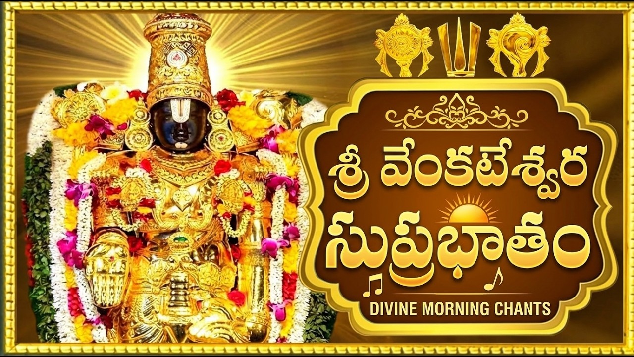 శ్రీ వెంకటేశ్వర సుప్రభాతం | Sri Venkateswara Suprabhatham Original | Tirumala Tirupati Suprabhatham