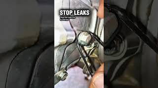 STOP LEAKS - This Oil Leak Fix Is Genius #shorts #mechanic #satisfying