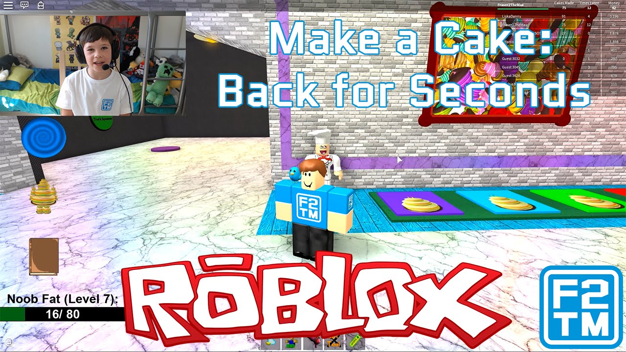 Make A Cake Back For Seconds Roblox Youtube - update make a cake back for seconds roblox