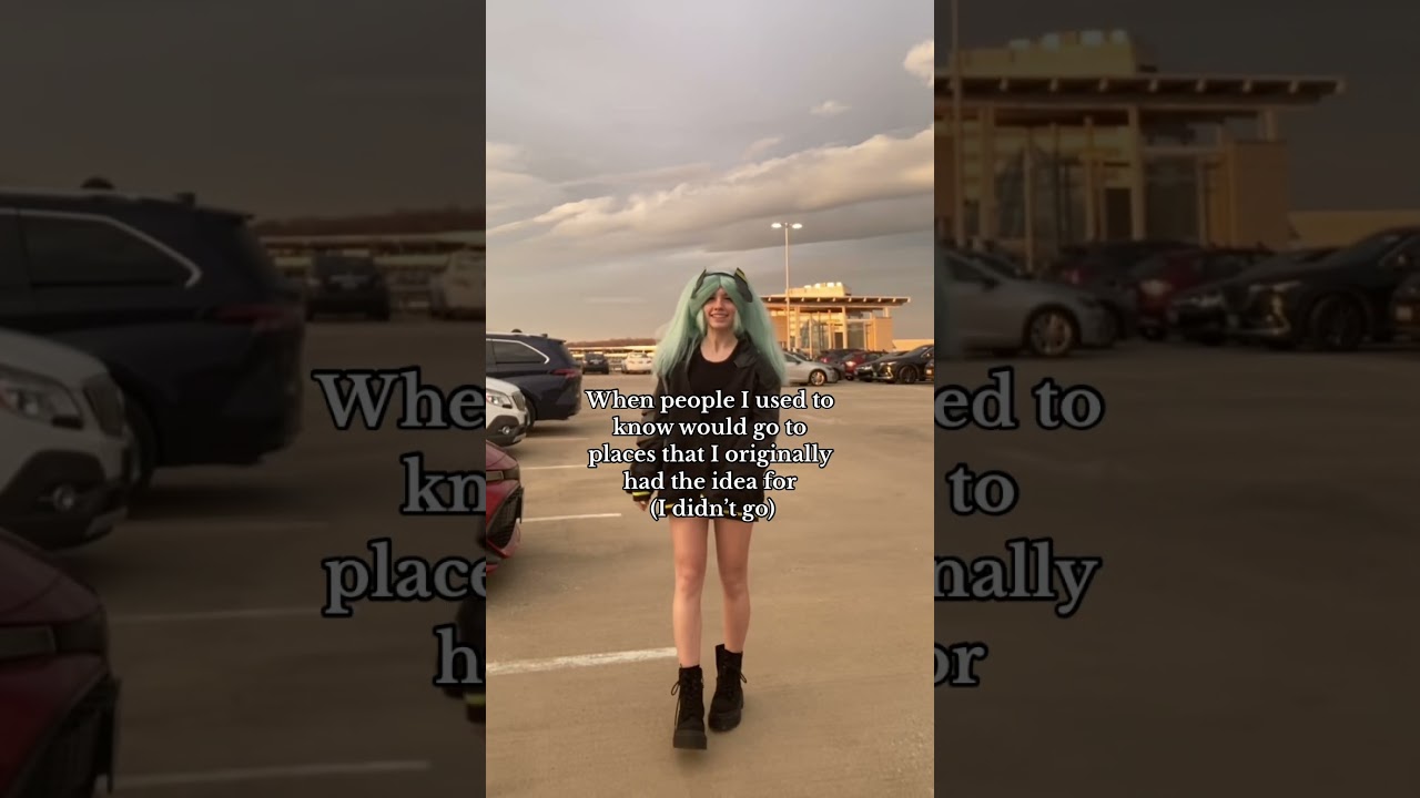 This was yrs ago; This situation happened because they never told me! #rebeccacosplay #cyberpunk