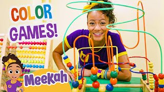 meekah plays color games at billy beez indoor playground meekah full episodes