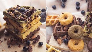 低碳生酮美食——生酮甜甜圈华夫饼，Lowcarb\/keto Doughnuts and Waffles，Suger free