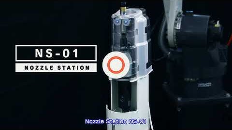 Tipman NS-01 nozzle cleaning station for robotic arc welding applications
