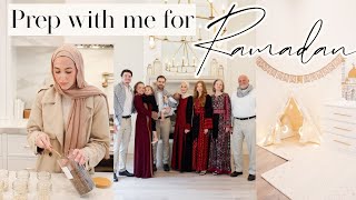 Prep With Me for Ramadan 2024 | Cooking, Family Photoshoot, Decorating the Playroom