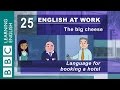 Booking a hotel room – 25 – English at work reserves your room