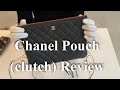 CHANEL POUCH REVIEW (Clutch or Case) New Medium Size - What fits, Mod shots | Curated Luxury