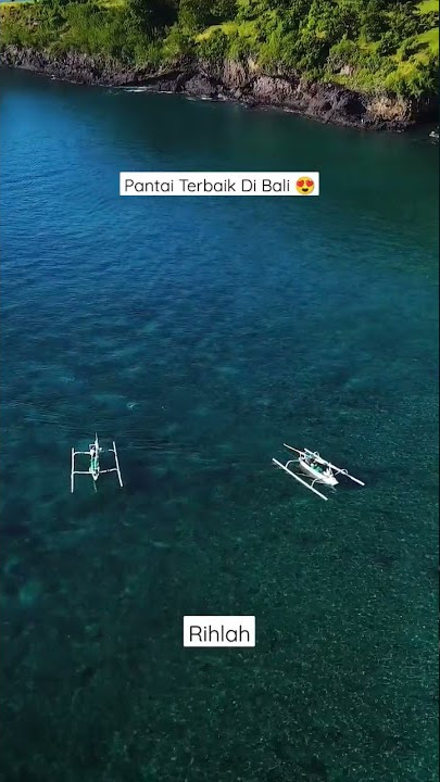 STORY WA KEREN 30 DETIK | RIHLAH PANTAI VIRGIN BALI DI PAGI HARI #shorts