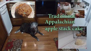 How to make a Traditional Appalachian Apple Stack Cake- Mini single serve size recipe-Fall recipes