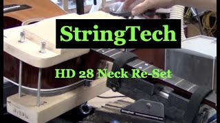 HD 28 Neck Re-Set / Re-Fret / Compensated Nut / Compensated Saddle@StringTechWorkstations