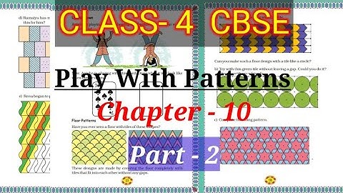 Play With Patterns(Part-2), Chapter - 10 | NCERT | Class - 4 | #class4maths #cbseclass4