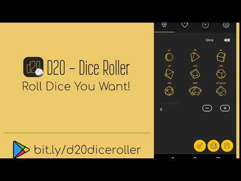 D20 - Dice Roller by AvocadoDev [#1]