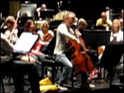 Pia Segerstam plays Britten Cello-Symphony (end of cadenza)