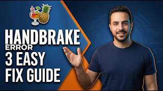 HandBrake Error 3 (Easy Fix Guide)