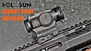 HOLOSUN HS515GM RED DOT SIGHT 2 MOA/ 65 MOA