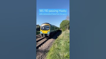 TPE Class 185 passing Haxby