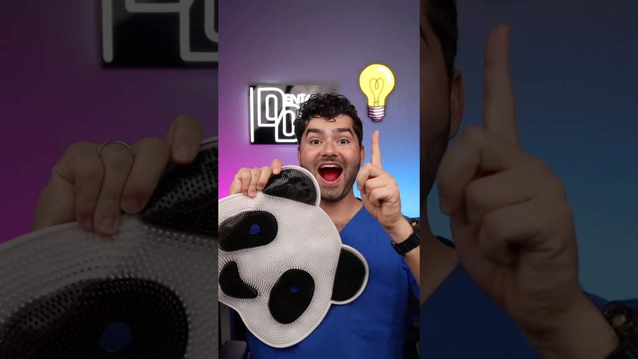 Panda Brushing Routine? lol