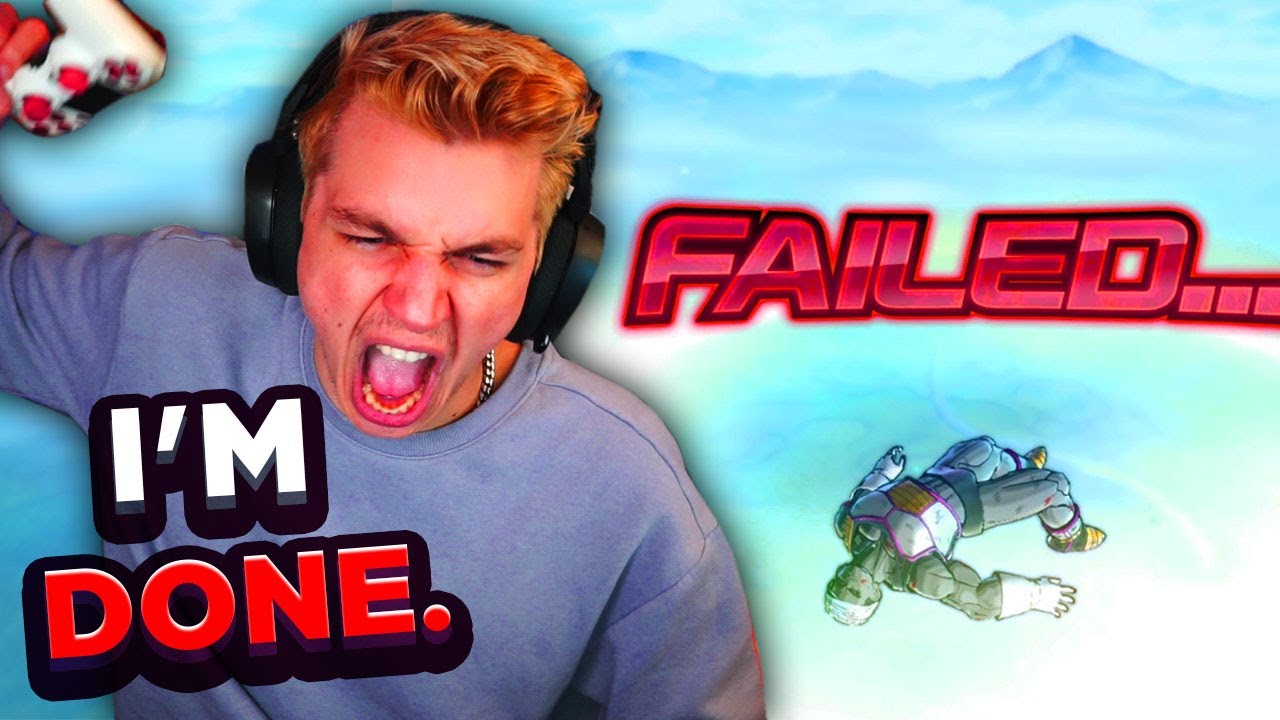 I RAGE QUIT OFF XENOVERSE 2!!