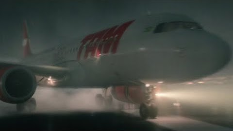 TAM Airlines Flight 3054 - Crash Animation 2
