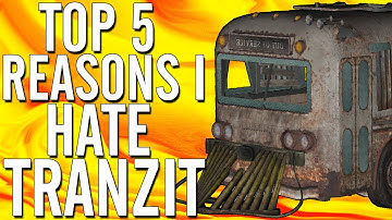 *Rant* "Top 5 Reasons Why I HATE TranZit" @Treyarch @SniparsSweg "Top 5 Reasons TranZit Sucks"!