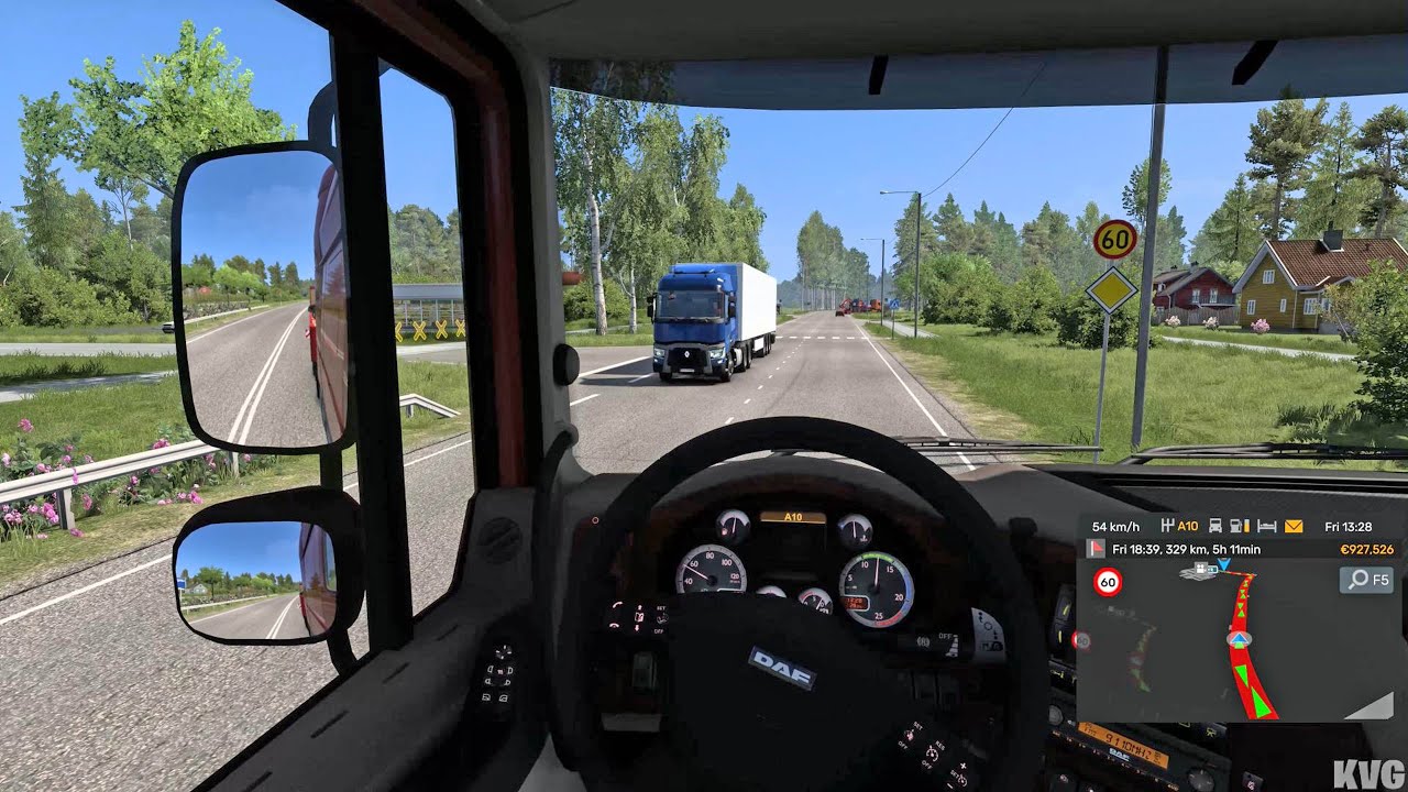 海外版→PC→Euro Truck Simulator 2 Euro Truck Simulator 2 - Joensuu to Jyväskylä - Nordic Horizons