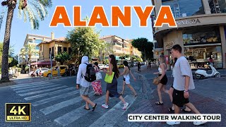 Alanya City Center Walking Tour | Antalya Turkiye | September 19, 2025 [4K HD/60 fps]